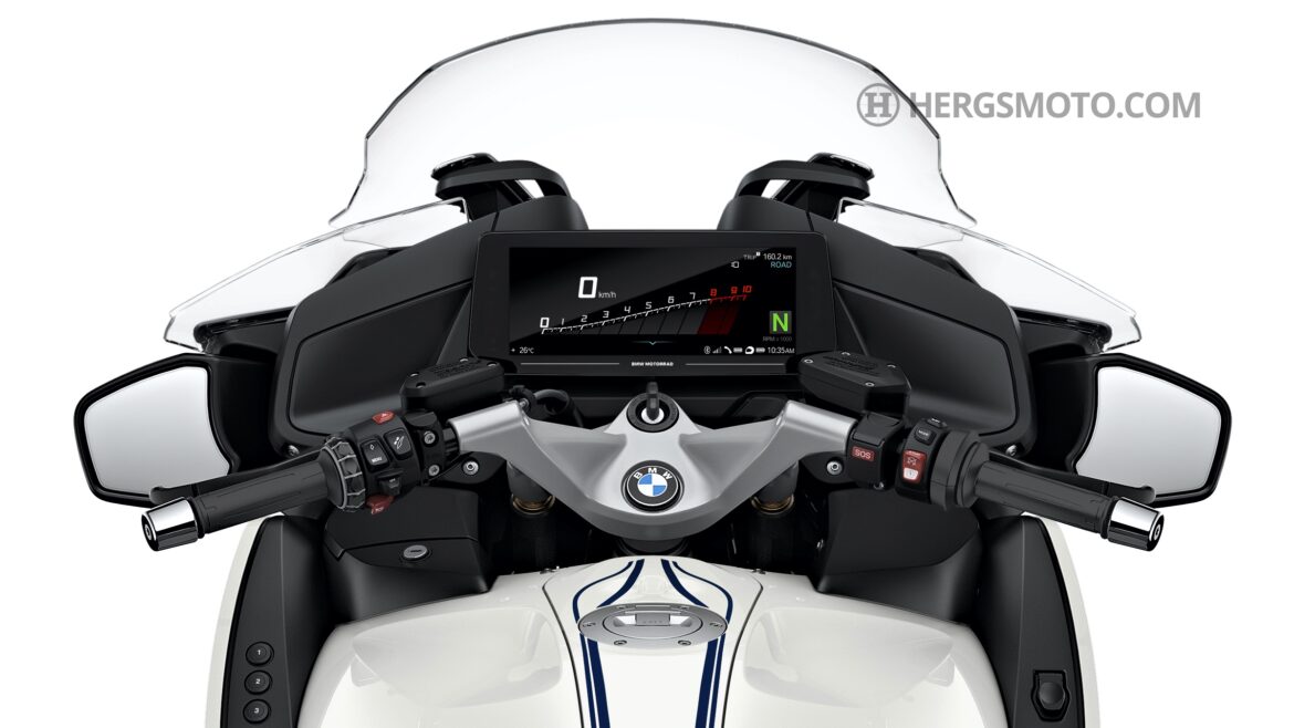 The New BMW R 1250 RT in more detail
