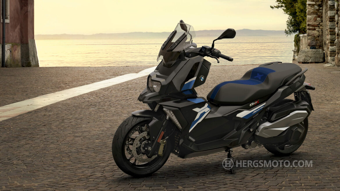 New faster BMW C 400 Scooters